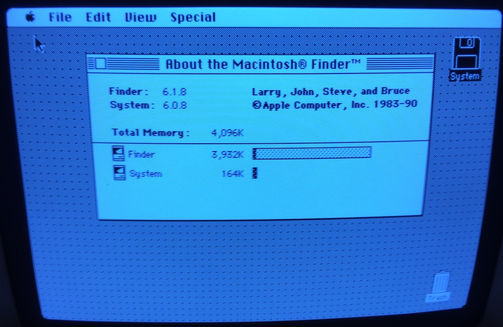 4MB RAM screenshot